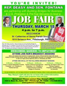 027-Job Fair flyer with Bridges