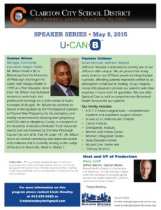 Clairton UCANB Flyer-speaker May8